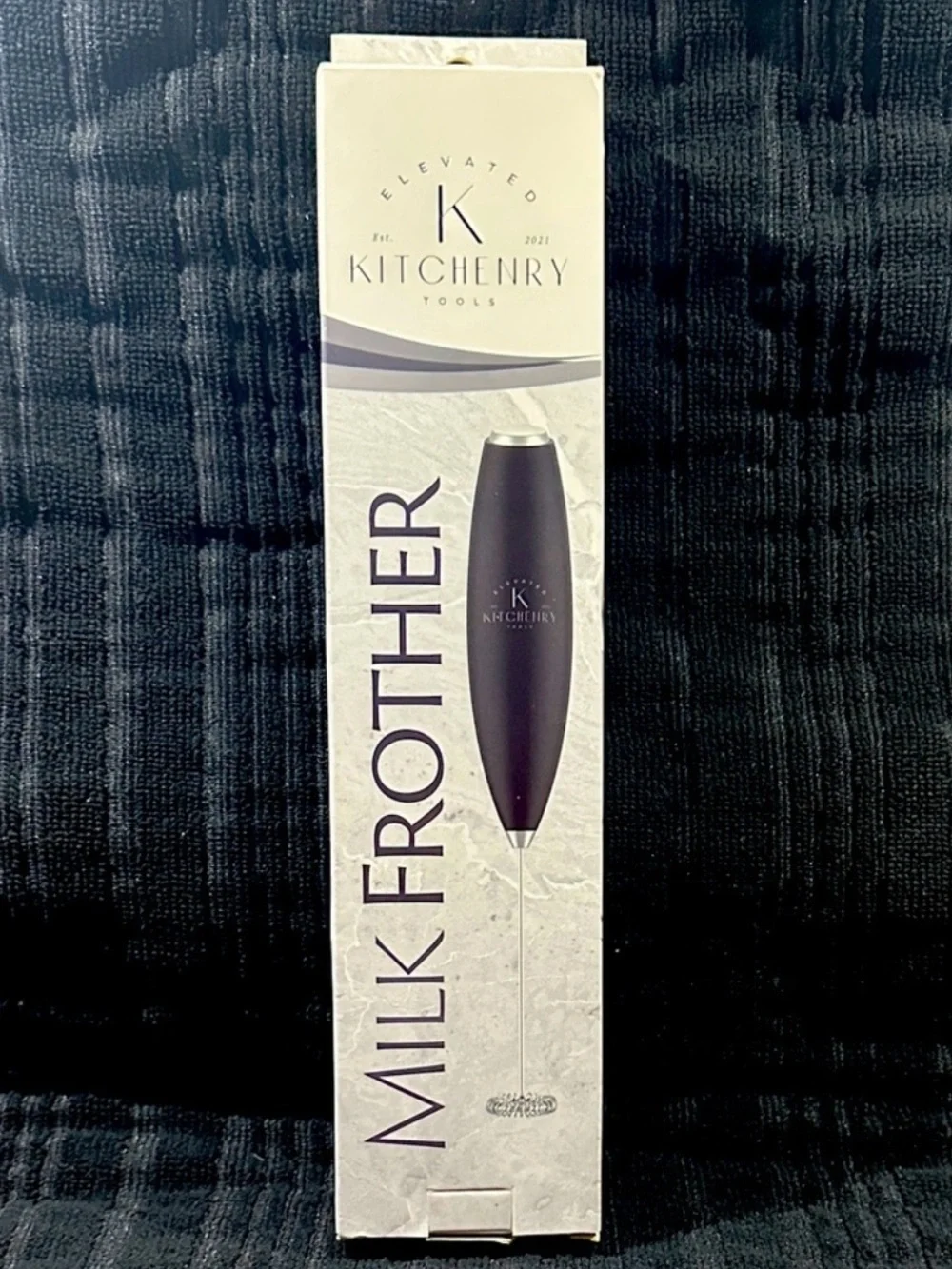 Elevated Kitchenry Battery-Operated Milk Frother~NEW!